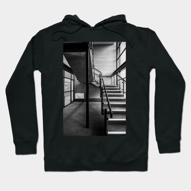 Staircase Mono Hoodie by zglenallen